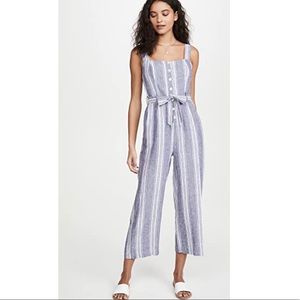 Rails Blue and White Striped Kyra Jumpsuit